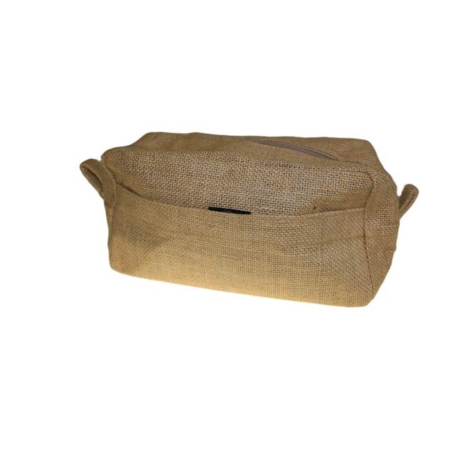 Jute Toiletry Pouch