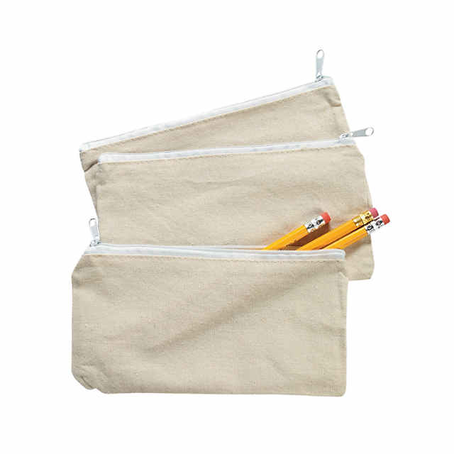 Canvas Pencil Case