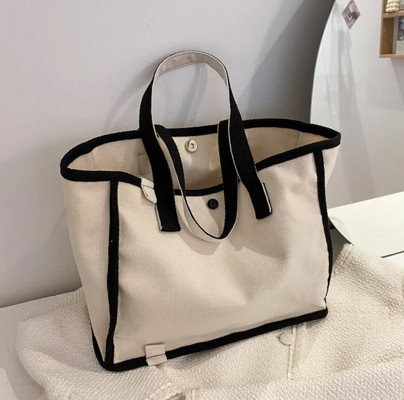 Reusable canvas Tote Bags